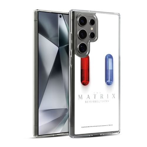 The Matrix Resurrections Key Art Poster Soft Gel Case for Samsung Galaxy S24 Ultra 5G & MagSafe