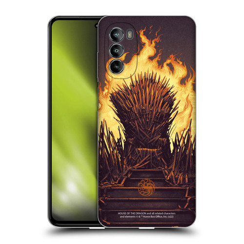 House Of The Dragon: Television Series Art Syrax and Caraxes Soft Gel Case for Motorola Moto G82 5G