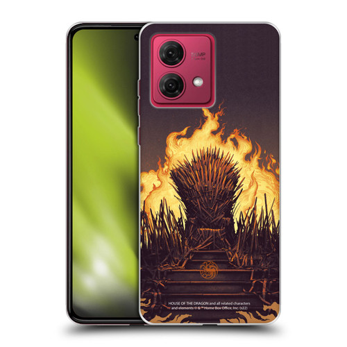 House Of The Dragon: Television Series Art Syrax and Caraxes Soft Gel Case for Motorola Moto G84 5G