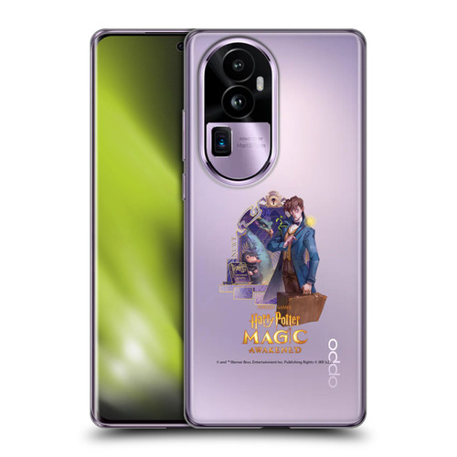 Harry Potter: Magic Awakened Characters Newt Soft Gel Case for OPPO Reno10 Pro+