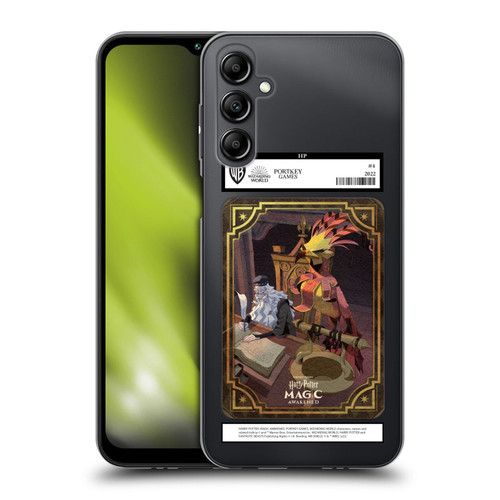 Harry Potter: Magic Awakened Characters Dumbledore Card Soft Gel Case for Samsung Galaxy M14 5G