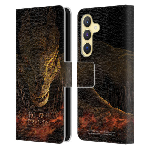 House Of The Dragon: Television Series Art Syrax Poster Leather Book Wallet Case Cover For Samsung Galaxy S24 5G