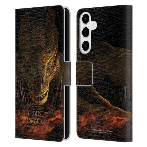 House Of The Dragon: Television Series Art Syrax Poster Leather Book Wallet Case Cover For Samsung Galaxy S24+ 5G