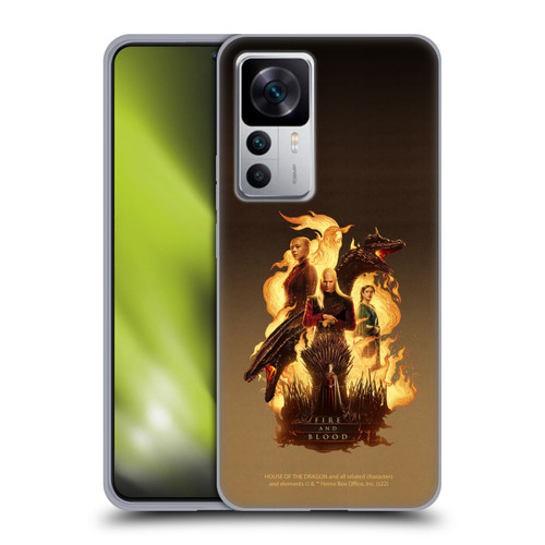 House Of The Dragon: Television Series Art Iron Throne Soft Gel Case for Xiaomi 12T 5G / 12T Pro 5G / Redmi K50 Ultra 5G