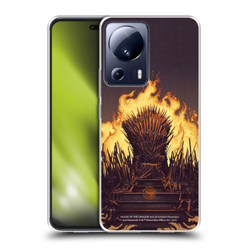 House Of The Dragon: Television Series Art Syrax and Caraxes Soft Gel Case for Xiaomi 13 Lite 5G