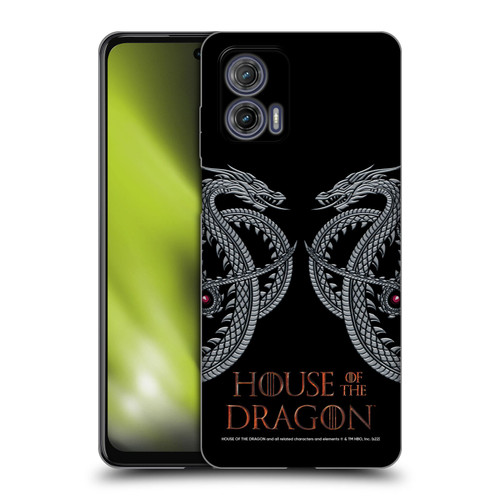 House Of The Dragon: Television Series Graphics Dragon Soft Gel Case for Motorola Moto G73 5G