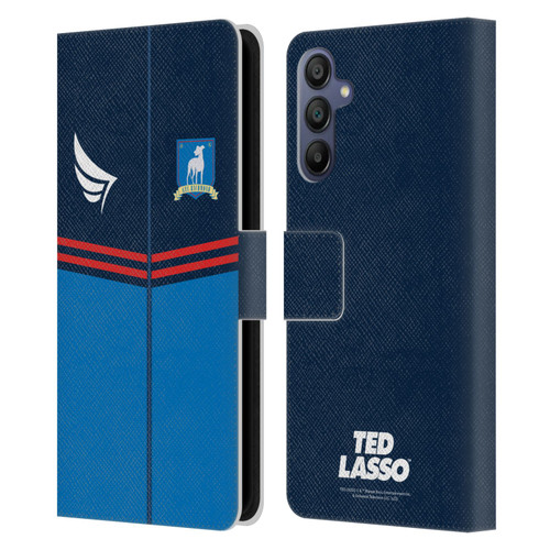 Ted Lasso Season 1 Graphics Jacket Leather Book Wallet Case Cover For Samsung Galaxy A15