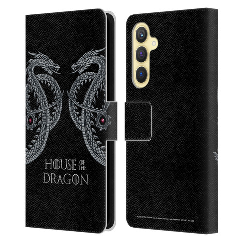 House Of The Dragon: Television Series Graphics Dragon Leather Book Wallet Case Cover For Samsung Galaxy S23 FE 5G