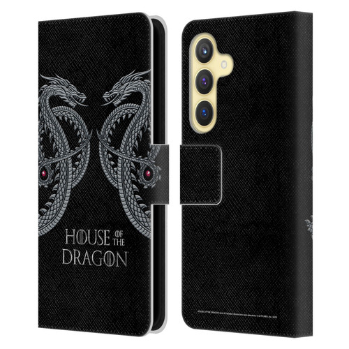 House Of The Dragon: Television Series Graphics Dragon Leather Book Wallet Case Cover For Samsung Galaxy S24 5G