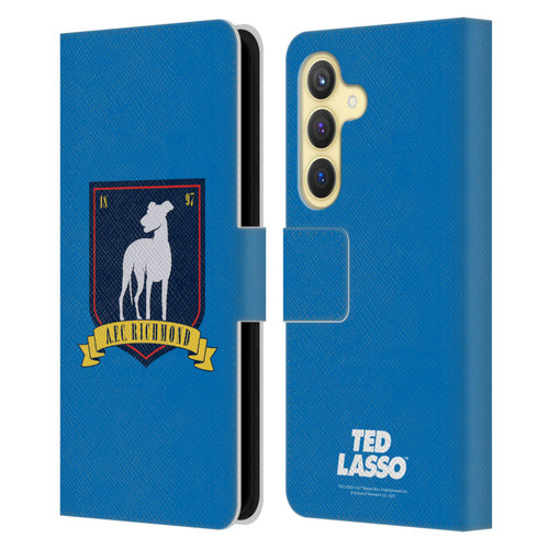 Ted Lasso Season 1 Graphics A.F.C Richmond Leather Book Wallet Case Cover For Samsung Galaxy S24 5G