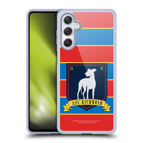 Ted Lasso Season 1 Graphics A.F.C Richmond Stripes Soft Gel Case for Samsung Galaxy M54 5G