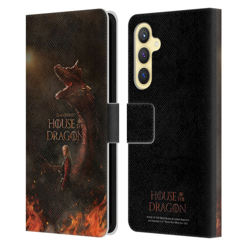 House Of The Dragon: Television Series Key Art Poster 2 Leather Book Wallet Case Cover For Samsung Galaxy S23 FE 5G