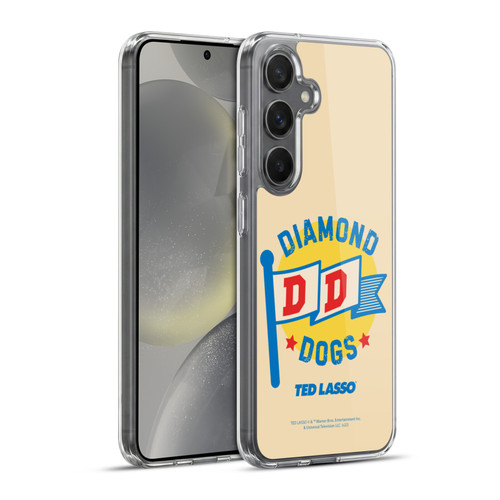 Ted Lasso Season 2 Graphics Diamond Dogs Soft Gel Case for Samsung Galaxy S24+ 5G & MagSafe