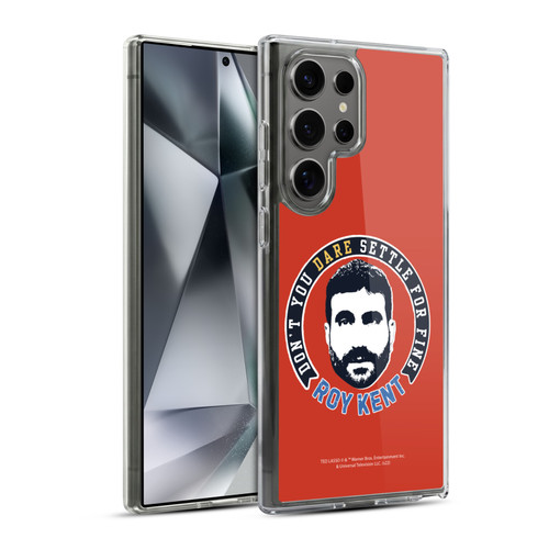 Ted Lasso Season 2 Graphics Roy Kent Soft Gel Case for Samsung Galaxy S24 Ultra 5G & MagSafe