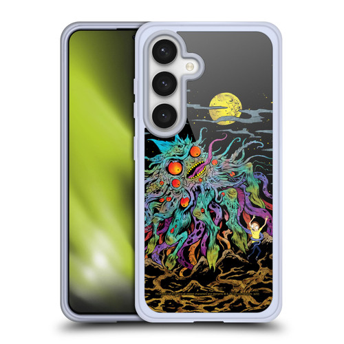 Rick And Morty Season 1 & 2 Graphics The Dunrick Horror Soft Gel Case for Samsung Galaxy S24 5G