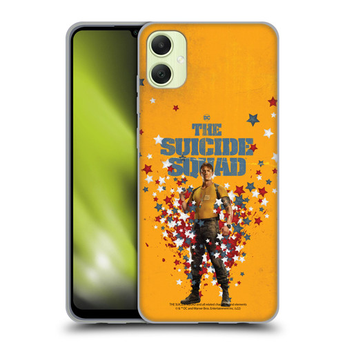 The Suicide Squad 2021 Character Poster Rick Flag Soft Gel Case for Samsung Galaxy A05