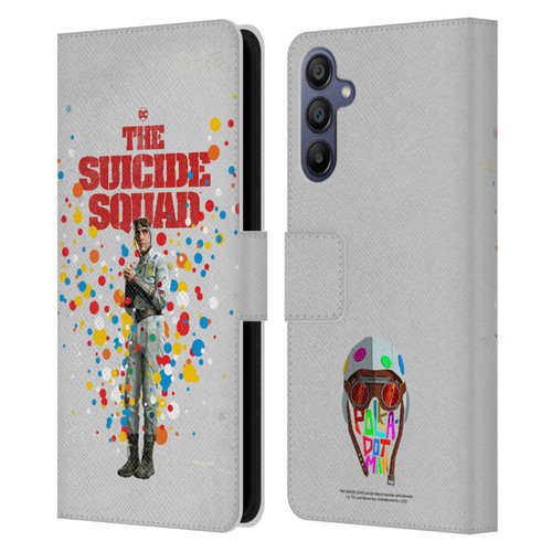 The Suicide Squad 2021 Character Poster Polkadot Man Leather Book Wallet Case Cover For Samsung Galaxy A15