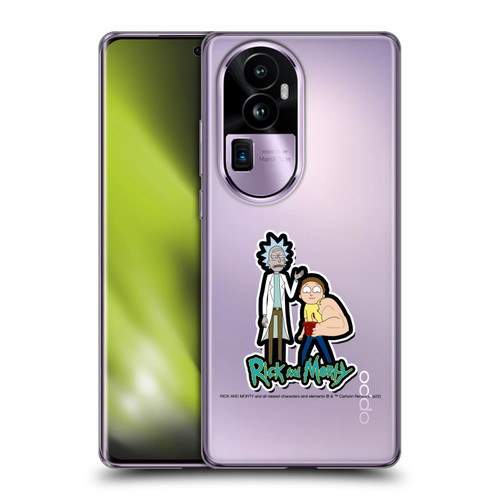 Rick And Morty Season 3 Character Art Rick and Morty Soft Gel Case for OPPO Reno10 Pro+