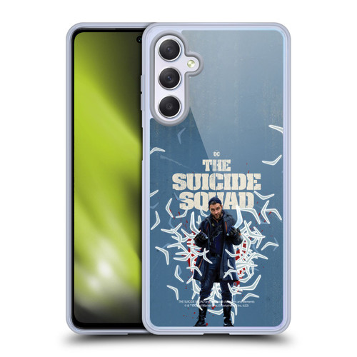 The Suicide Squad 2021 Character Poster Captain Boomerang Soft Gel Case for Samsung Galaxy M54 5G