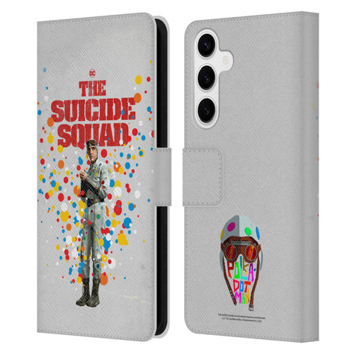 The Suicide Squad 2021 Character Poster Polkadot Man Leather Book Wallet Case Cover For Samsung Galaxy S24+ 5G