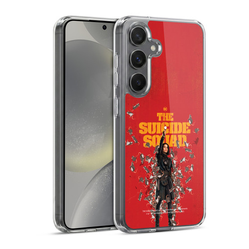 The Suicide Squad 2021 Character Poster Ratcatcher Soft Gel Case for Samsung Galaxy S24 5G & MagSafe