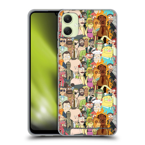 Rick And Morty Season 3 Graphics Interdimensional Space Cable Soft Gel Case for Samsung Galaxy A05