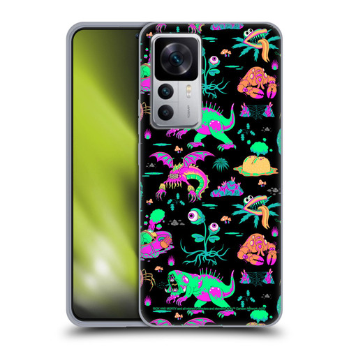 Rick And Morty Season 3 Graphics Aliens Soft Gel Case for Xiaomi 12T 5G / 12T Pro 5G / Redmi K50 Ultra 5G