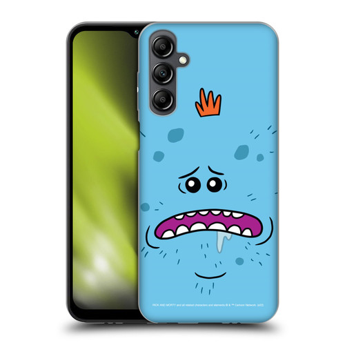 Rick And Morty Season 4 Graphics Mr. Meeseeks Soft Gel Case for Samsung Galaxy M14 5G