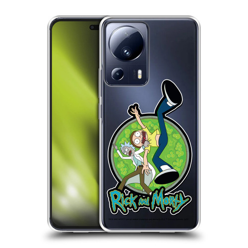 Rick And Morty Season 4 Graphics Character Art Soft Gel Case for Xiaomi 13 Lite 5G