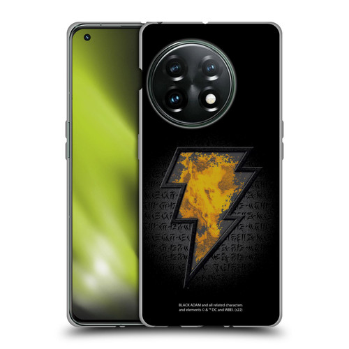 Black Adam Graphics Icon Soft Gel Case for OnePlus 11 5G