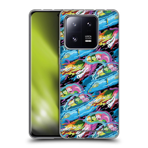 Rick And Morty Season 5 Graphics Warp Pattern Soft Gel Case for Xiaomi 13 Pro 5G