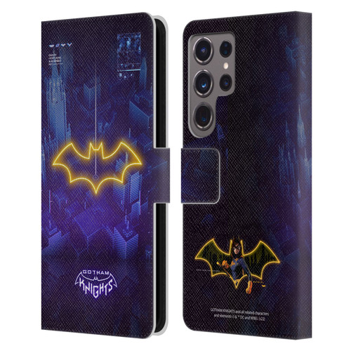 Gotham Knights Character Art Batgirl Leather Book Wallet Case Cover For Samsung Galaxy S24 Ultra 5G
