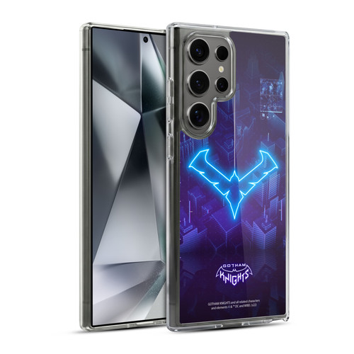 Gotham Knights Character Art Nightwing Soft Gel Case for Samsung Galaxy S24 Ultra 5G & MagSafe