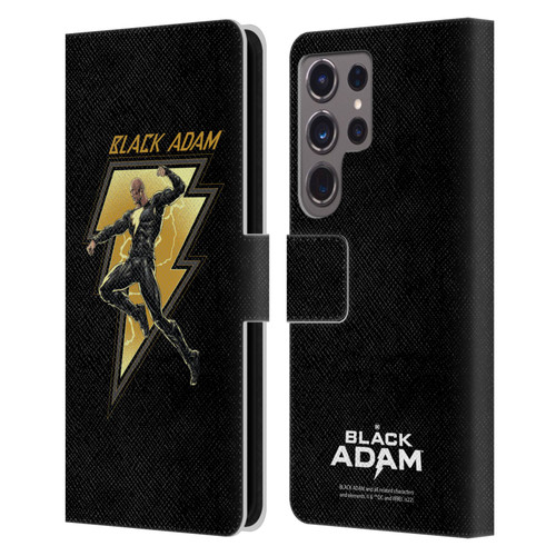 Black Adam Graphics Black Adam 2 Leather Book Wallet Case Cover For Samsung Galaxy S24 Ultra 5G