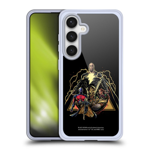 Black Adam Graphics Group Soft Gel Case for Samsung Galaxy S24 5G