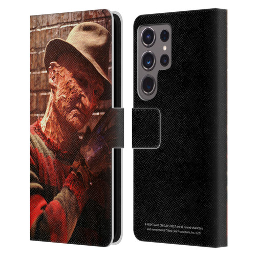 A Nightmare On Elm Street 3 Dream Warriors Graphics Freddy 3 Leather Book Wallet Case Cover For Samsung Galaxy S24 Ultra 5G