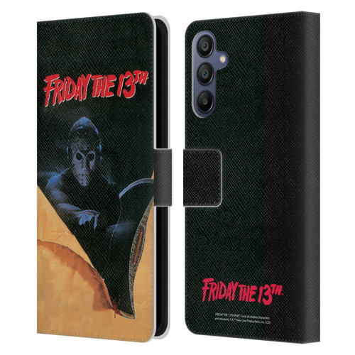 Friday the 13th Part III Key Art Poster 2 Leather Book Wallet Case Cover For Samsung Galaxy A15