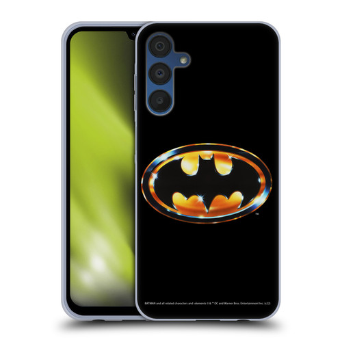 Batman (1989) Key Art Logo Soft Gel Case for Samsung Galaxy A15
