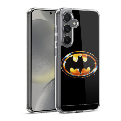 Batman (1989) Key Art Logo Soft Gel Case for Samsung Galaxy S24 5G