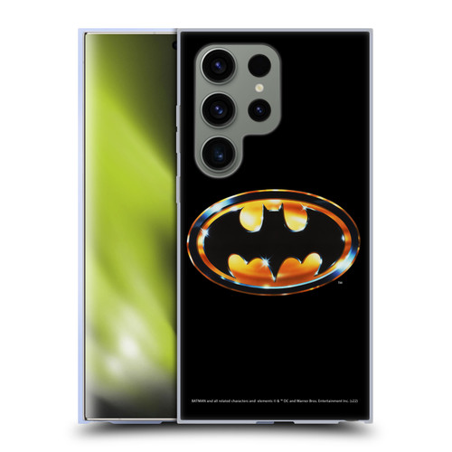 Batman (1989) Key Art Logo Soft Gel Case for Samsung Galaxy S24 Ultra 5G