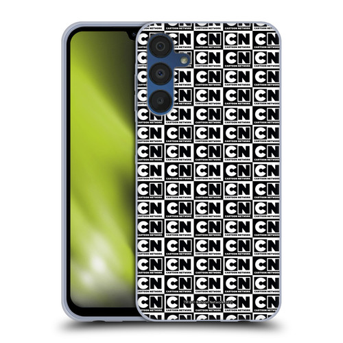 Cartoon Network Logo Pattern Soft Gel Case for Samsung Galaxy A15