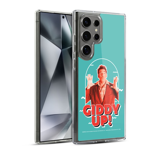 Seinfeld Graphics Giddy Up! Soft Gel Case for Samsung Galaxy S24 Ultra 5G & MagSafe