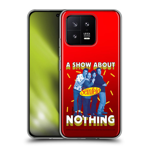 Seinfeld Graphics A Show About Nothing Soft Gel Case for Xiaomi 13 5G