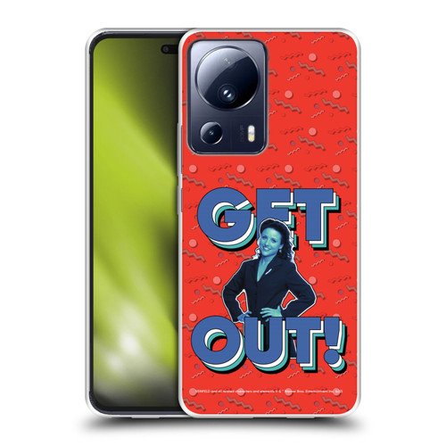 Seinfeld Graphics Get Out! Soft Gel Case for Xiaomi 13 Lite 5G
