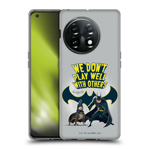 DC League Of Super Pets Graphics We Don't Play Well With Others Soft Gel Case for OnePlus 11 5G