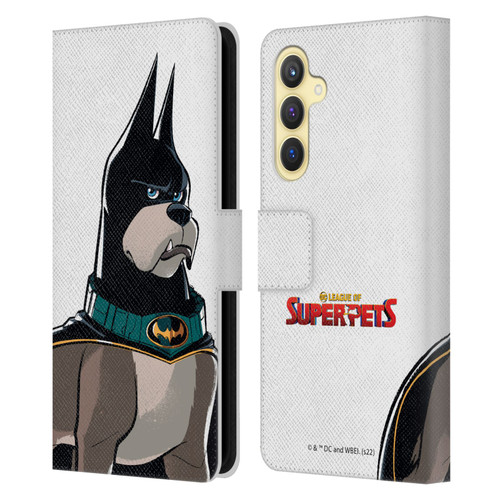 DC League Of Super Pets Graphics Ace Leather Book Wallet Case Cover For Samsung Galaxy S23 FE 5G