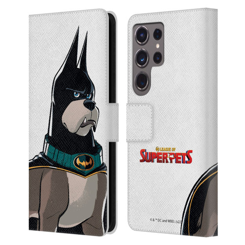 DC League Of Super Pets Graphics Ace Leather Book Wallet Case Cover For Samsung Galaxy S24 Ultra 5G