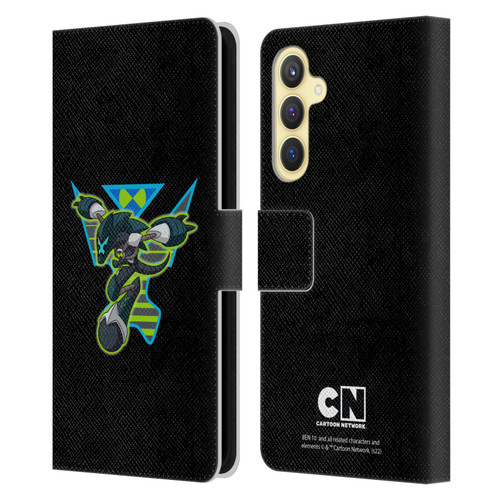 Ben 10: Animated Series Graphics Alien Leather Book Wallet Case Cover For Samsung Galaxy S23 FE 5G