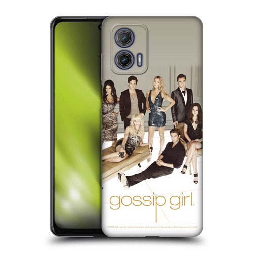 Gossip Girl Graphics Poster Soft Gel Case for Motorola Moto G73 5G