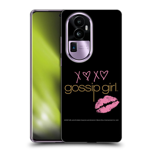 Gossip Girl Graphics XOXO Soft Gel Case for OPPO Reno10 Pro+